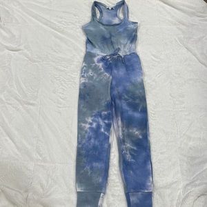 Hippie Rose Women's Tie Dye Sleeveless Romper size XS